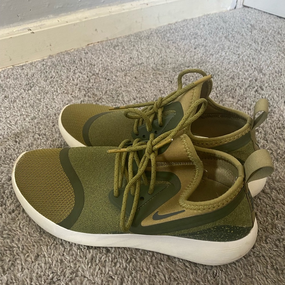 Nike sneakers.
